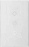Touch Pro Smart Switch 3-Gang White panel