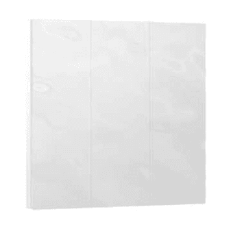 MixSwitch Gauss 3 gang, color Blanco